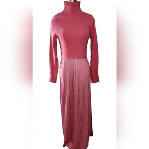 Anthropologie Twofer Sweater Maxi Dress Size Large